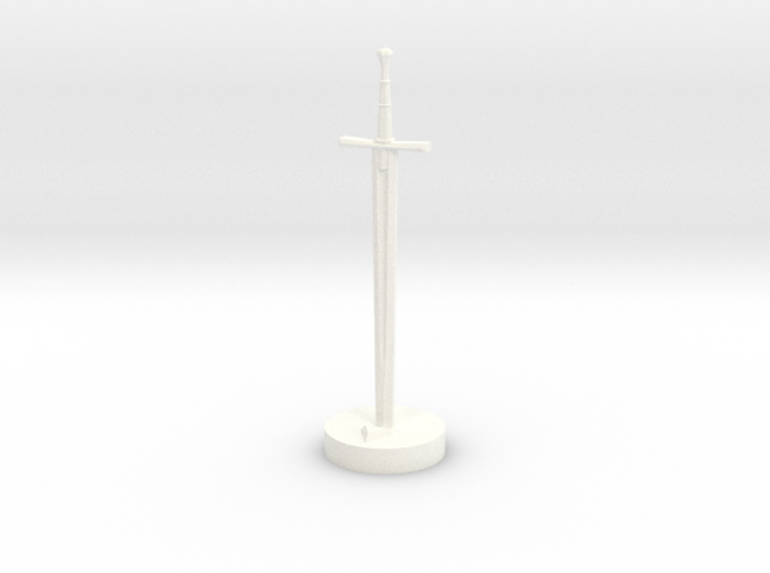 Role Playing Counter: Longsword 3d printed 