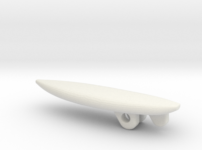 Surfboard Pendant - Shortboard 3d printed 