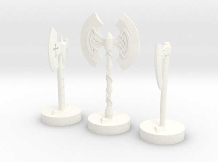 Role Playing Counter: Axes (Set) 3d printed 