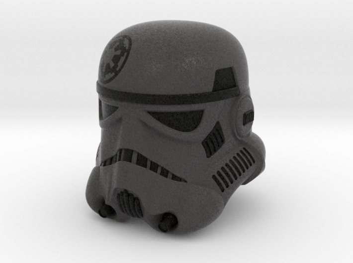 Imperial Shadow Trooper Helmet 3d printed 