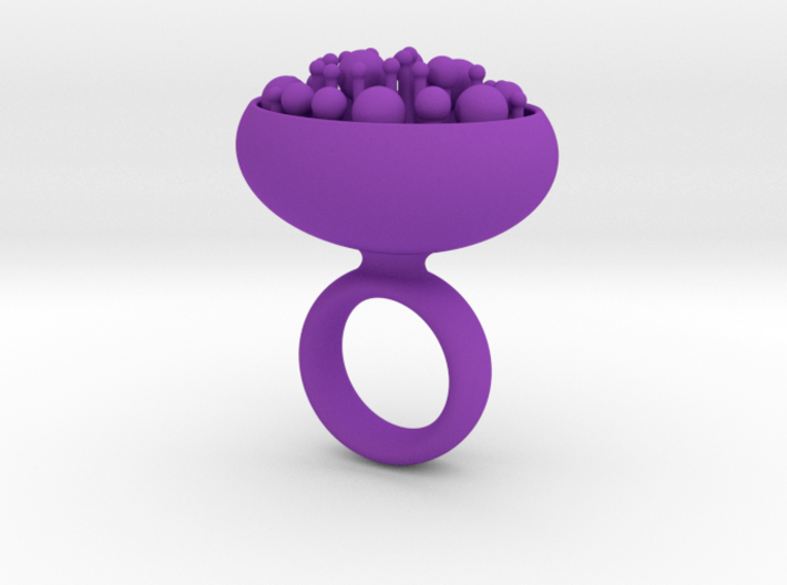 Bunch ring - size 5.5/16mm 3d printed 