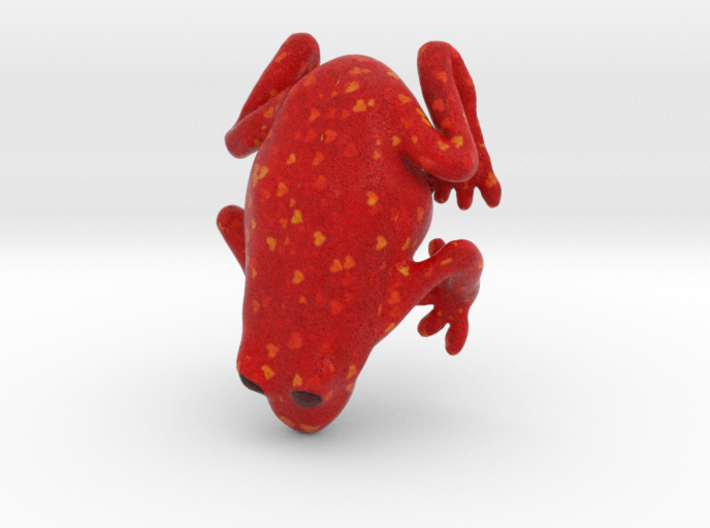 Valentines Heart Frog 3d printed 