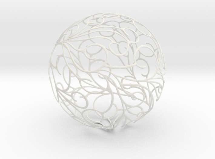 Ball of Winds - Air Element Sculpture 3d printed 