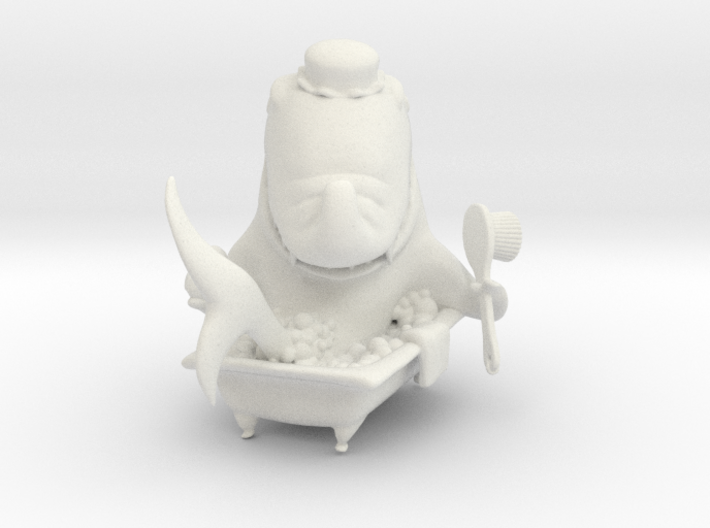 Bath time for Brucie 3d printed 