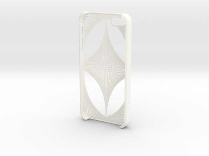 iPhone 5 case - thatch pattern 3d printed 