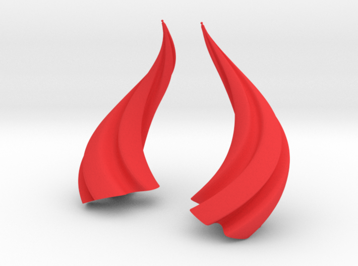 Cosplay Horns 3d printed 