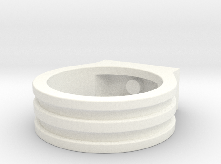 Brick Ring-2 Stud, Size 9 3d printed 