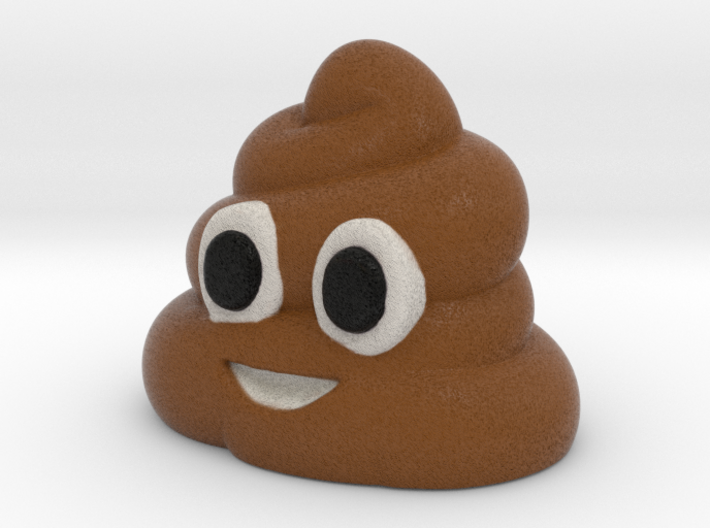 3D Emoji Mr. Poo 3d printed 