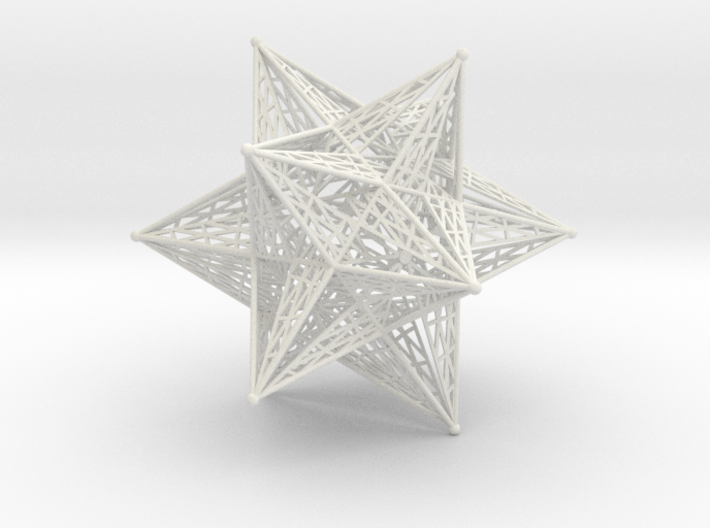 10 cm Small Stellated Dodecahedron 3d printed 