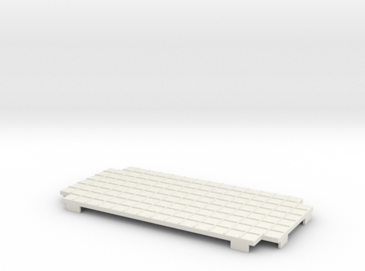 Rokenbok Half Deck Plate, Squares 3d printed 