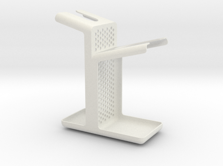 Combo Razor Stand XL 3d printed 