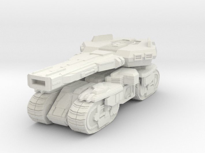 Siege Tank 3d printed 