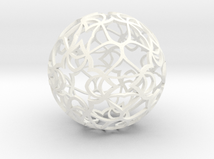 Pattern Ball 1 3d printed
