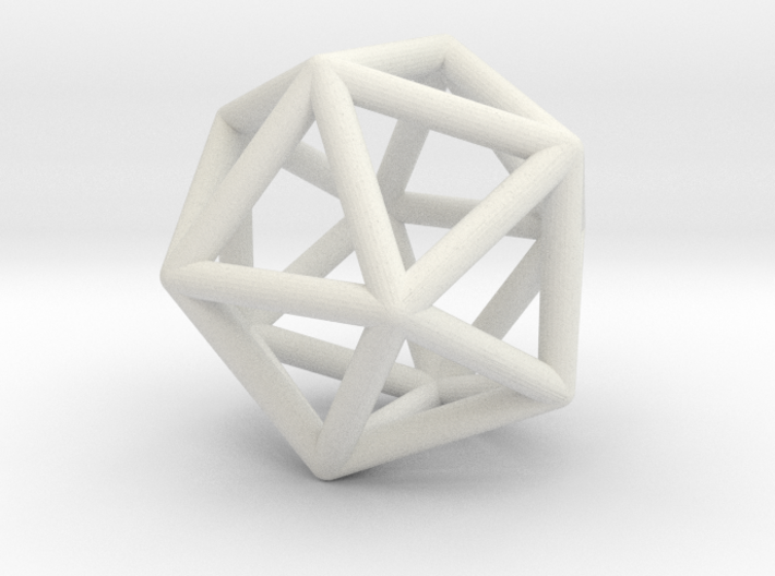 Geometry Pendant 3d printed