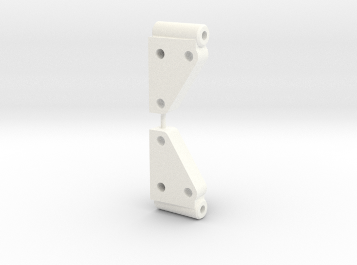 CPD 6208 25-degree RC10 Front Arm Mounts 3d printed 