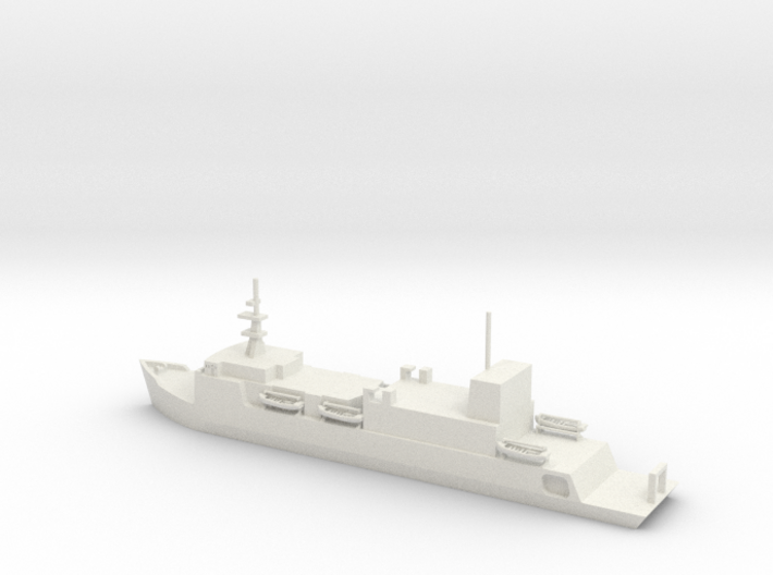 1/700 Scale USNS Waters T-AGS-45 3d printed