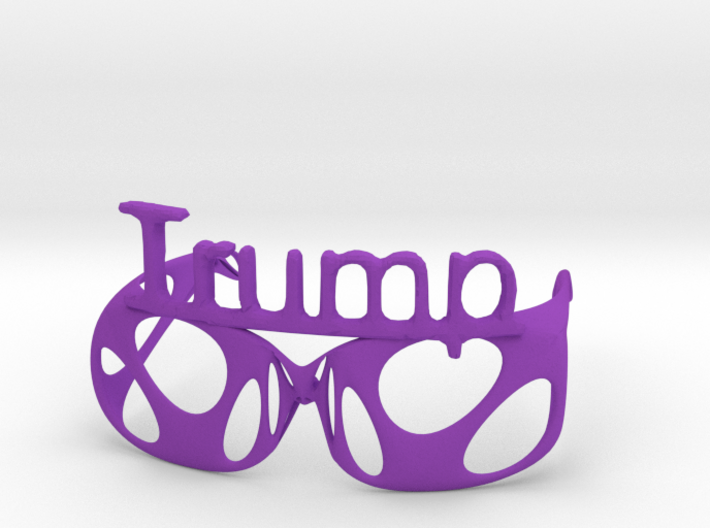 Hiding glasses.. Become famous! 3d printed