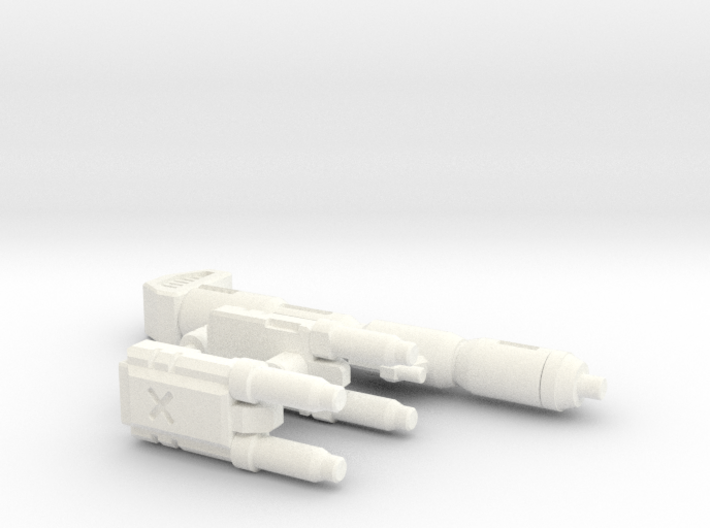 TF Legacy Humble Origins Prime Weapon set 3d printed