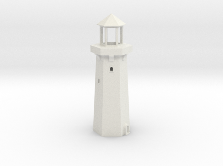1/200th scale Lighthouse 3d printed