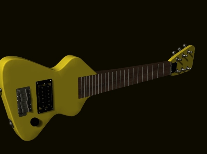 Chiquita Guitar Back to the Future One Sixth Scale 3d printed 