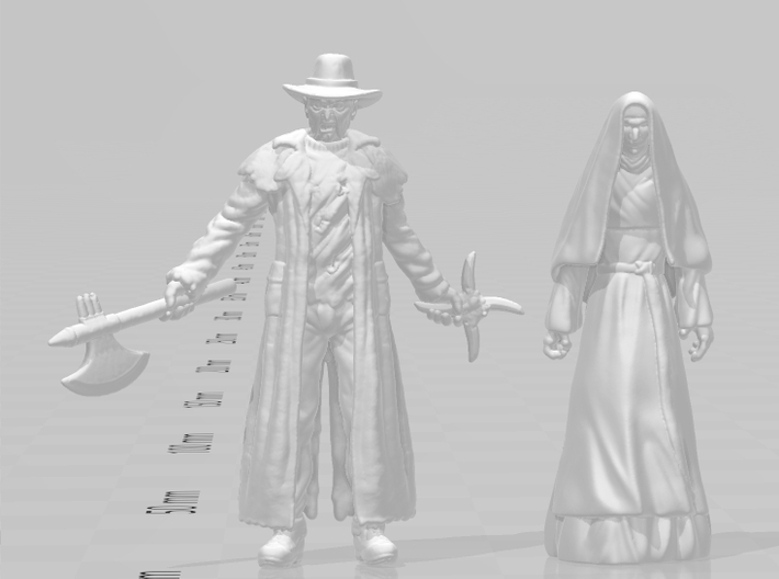 Jeepers Creepers miniature model fantasy games DnD 3d printed 