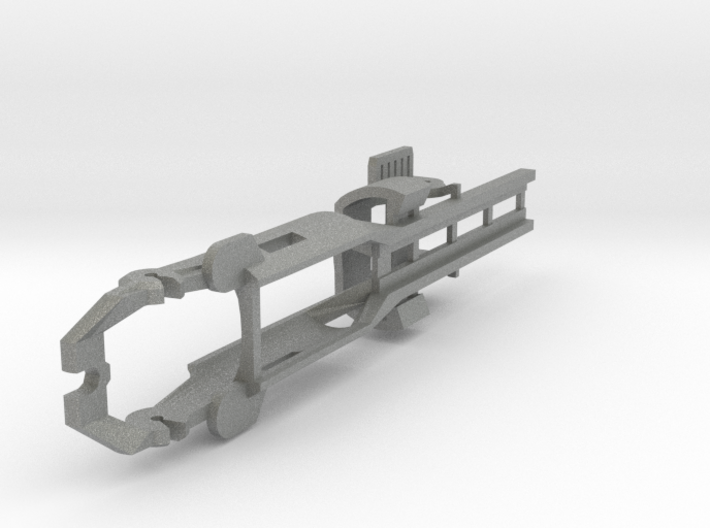 SL2-Mk4-N30 HO Slot Car Chassis 3d printed PA12 Glass Beads is the stiffest material option.