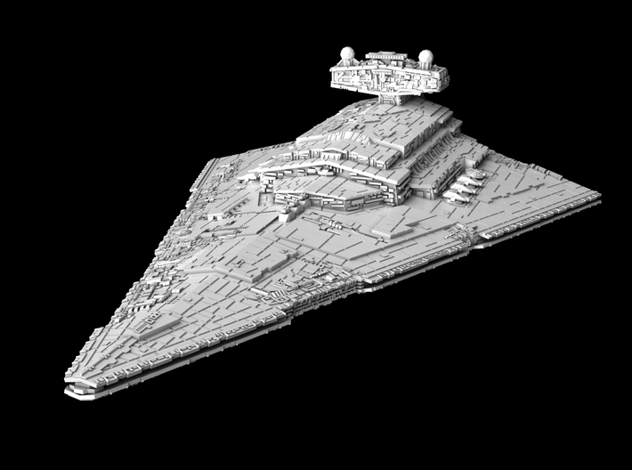(Armada) Imperial Star Destroyer Chimaera 3d printed
