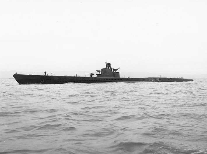 Nameplate USS Stingray SS-186 3d printed Salmon-class submarine USS Stingray SS-186.
