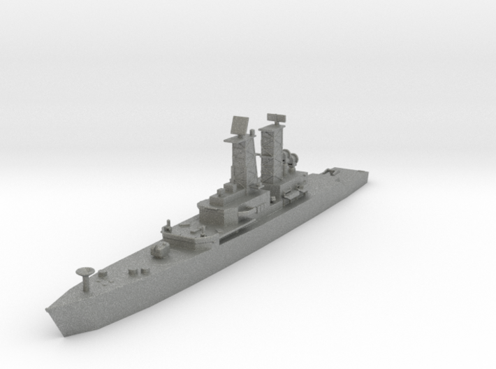 USS Truxtun CGN-35 3d printed