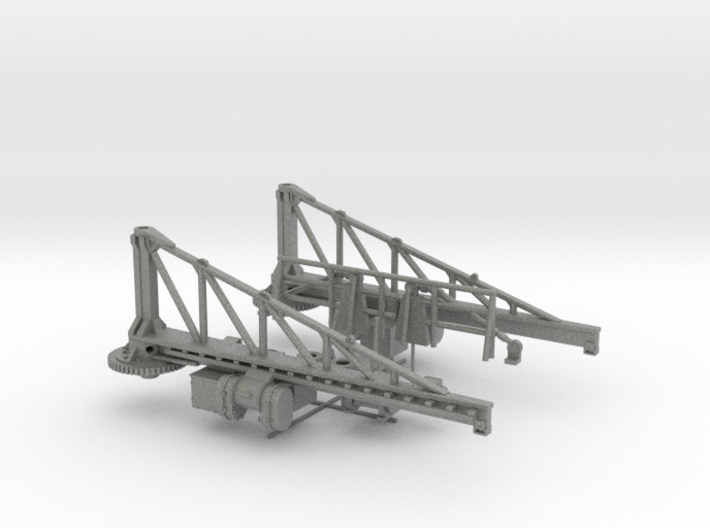 1/60 DKM Bismarck funnel parts Kit 3d printed