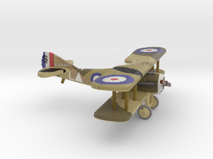 William Fry SPAD 13 (full color) 3d printed 