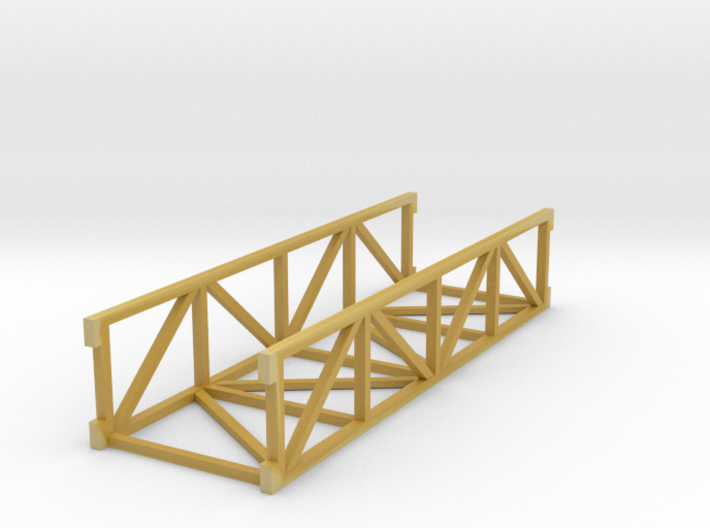 'HO Scale' - 20' Conveyor Bridge Section 3d printed