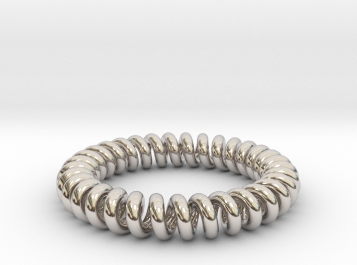 Helical Ring All Sizes, Multisize 3d printed