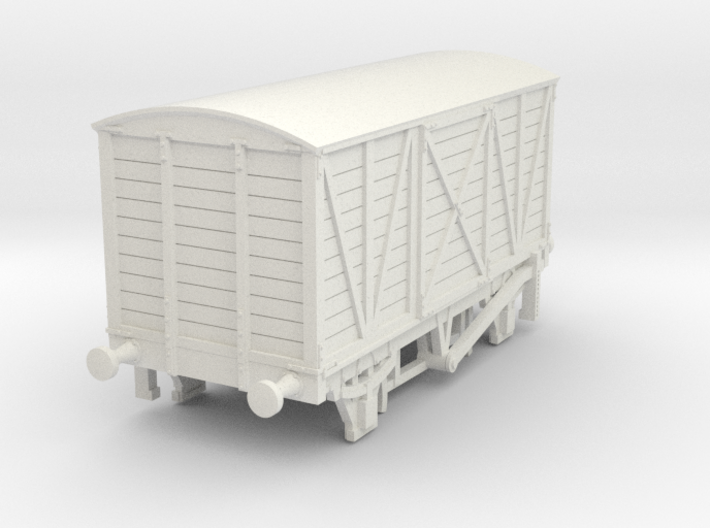 o-100-met-railway-covered-goods-van 3d printed