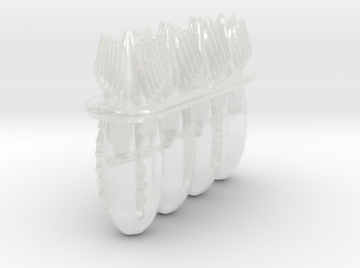 US Barrage Balloon Set of 4 3d printed