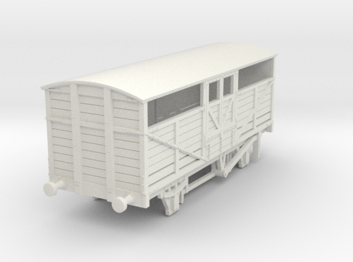 o-100-met-railway-22ft-cattle-wagon 3d printed