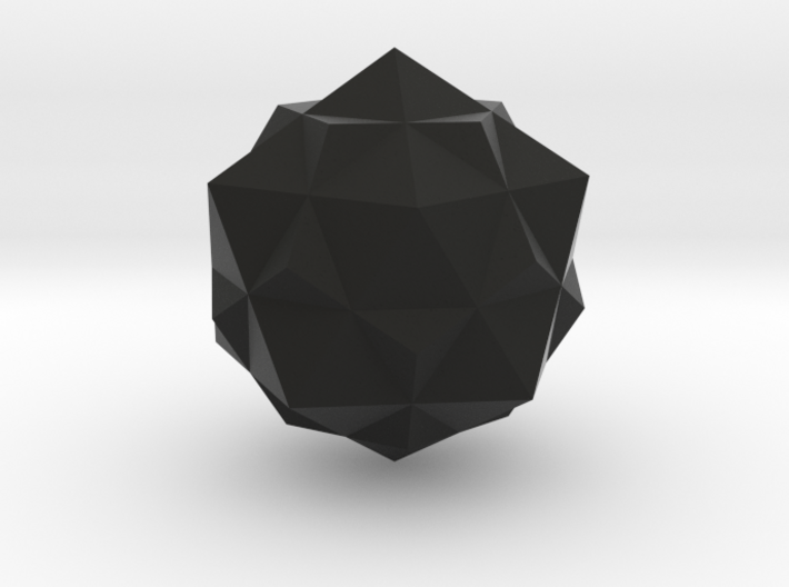 tron bit neutral compound of dodecahedron and icos 3d printed