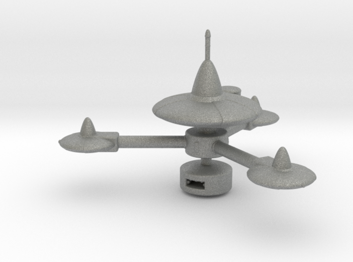 K-7 Type Space Station 1/7000 Attack Wing 3d printed