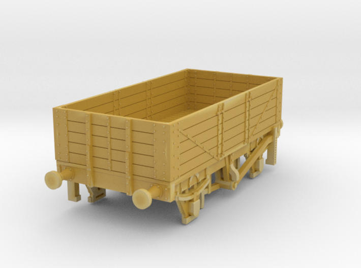 o-120fs-met-railway-high-sided-open-goods-wagon-2 3d printed