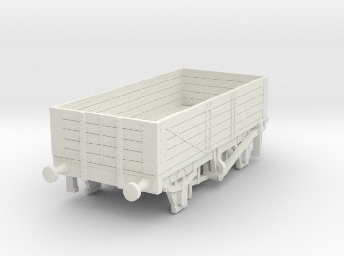 o-100-met-railway-high-sided-open-goods-wagon-3 3d printed