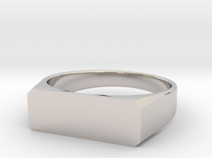 girls custom ring size 8.5 3d printed