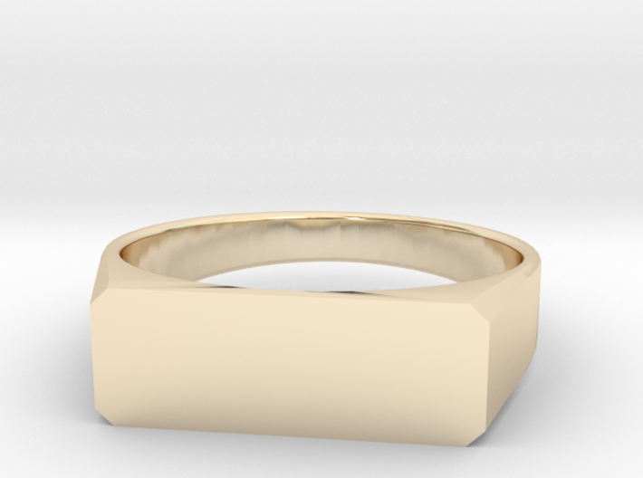 girls custom ring size 9 3d printed