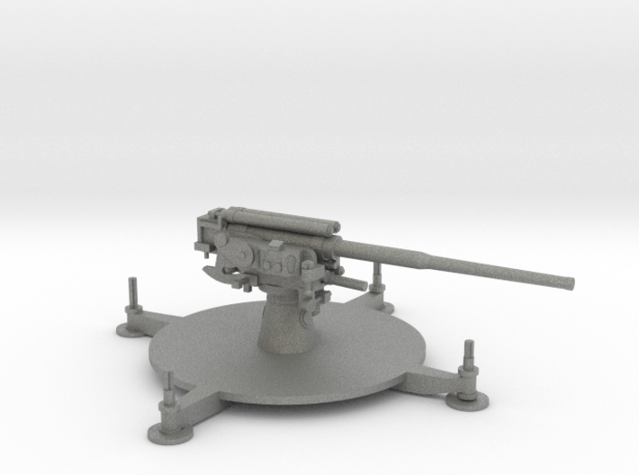 1/100 Cannone da 90/53 90mm Anti-aircraft Gun 3d printed
