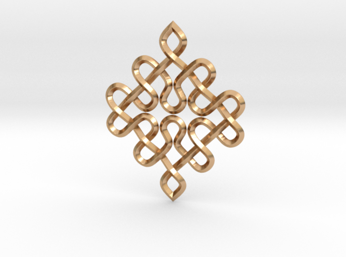 knots pendant 3d printed