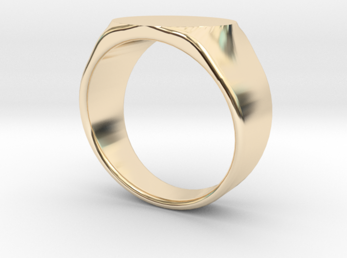 Signet ring All Sizes, Multisize 3d printed