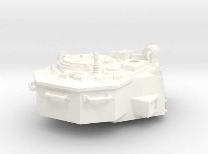 28mm tank turret (new LRBT body) no gun, DIY 3d printed