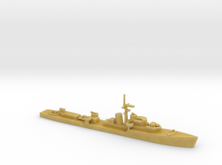 1/1800 Scale HMS Type 16 Frigate 3d printed