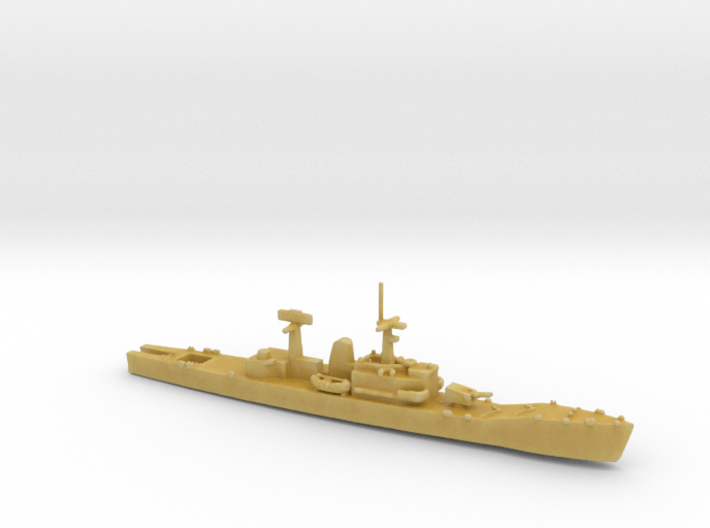 1/1800 Scale HMS Leander Type 12 Frigate 3d printed