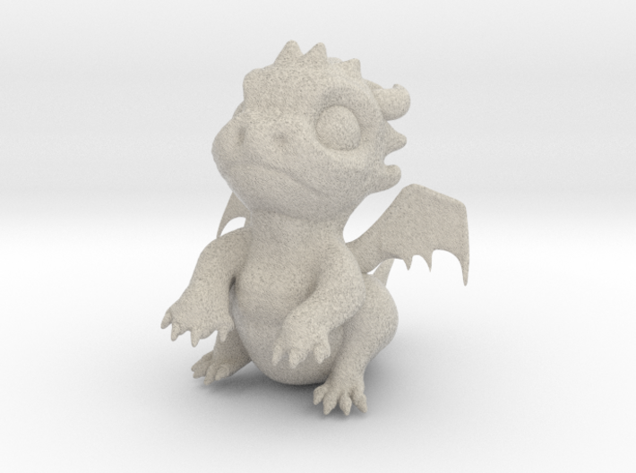 Baby Dragon 3d printed