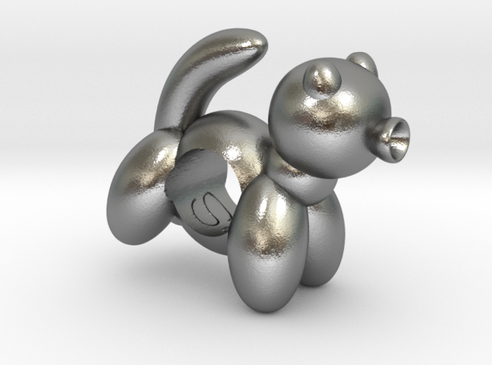 Cat Charm Balloon Style 3d printed